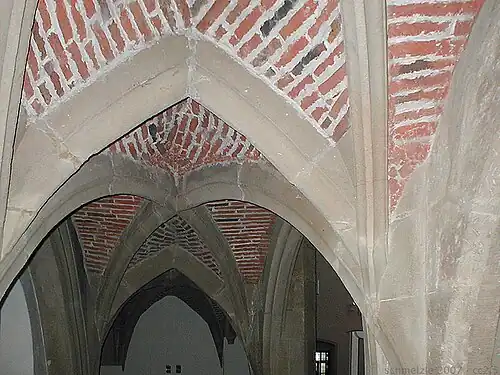 Das erste Geschoss des Renaissanceganges