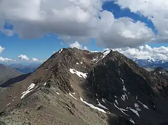 Hochalt von Nordwesten, vom Upiakopf aus gesehen
