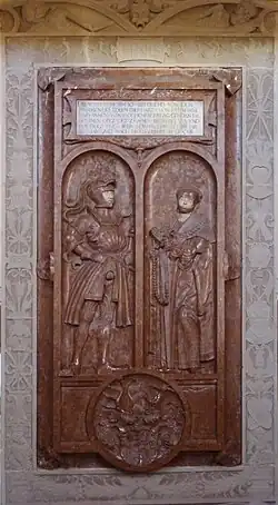 Epitaph für Eberhard von Hürnheim und Anna von Hohenrechberg in Hochaltingen, 1526