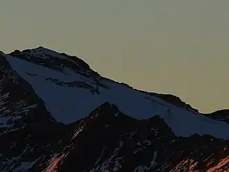 Blick vom Hocharn auf die Baumbachspitze