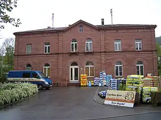 Ehemaliges Empfangsgebäude