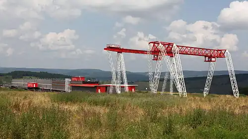 Montageplatz, Juli 2013