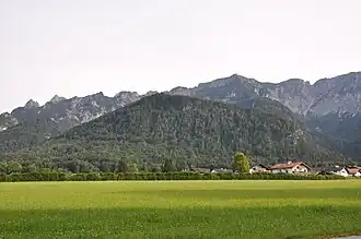 Die Hochplatte in Bayerisch Gmain