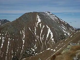 Der Hochreichhart (Bildmitte hinten)
