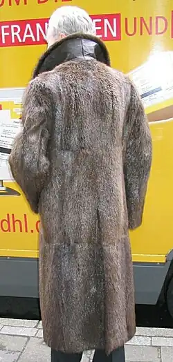 Hochschur Nutria-Herrenmantel (Deutschland ca. 1984)