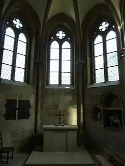 Blick in die Kapelle