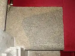 Detail einer Kaisersteinstufe