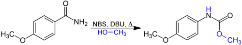 The Hofmann rearrangement using NBS