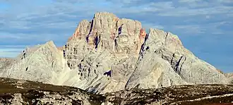 Hohe Gaisl von der Auronzohütte
