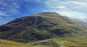 Die Hohe Mut von Westen aus dem Rotmoostal