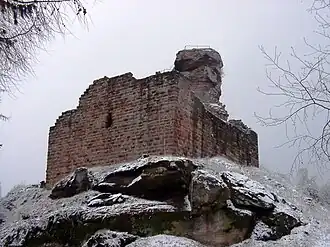Die Hohenburg im Elsass