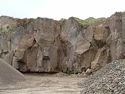 Basaltsteinbruch bei Hohenfels-Essingen (Rheinland-Pfalz)