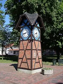 Die wiede­rauf­ge­bau­te Lageruhr