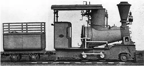 1’B-Schlepptenderlokomotive, Werks-Nr. 473/1888