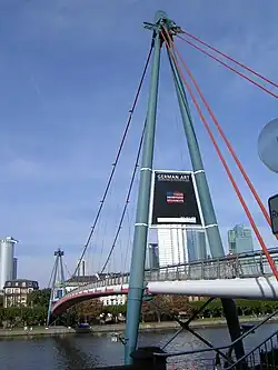 Längssicht aus Straßenhöhe