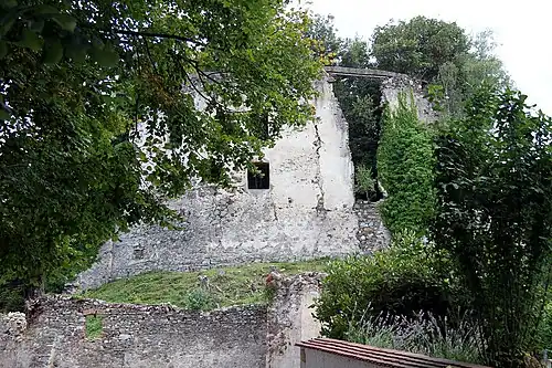 Burgruine von Norden