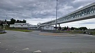 Fußgängerbrücke zwischen den beiden Gebäuden des Holmen&nbsp;Senters
