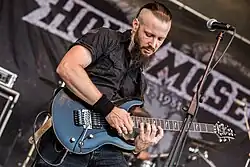 Gitarrist Peter Geltat