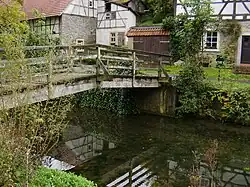 Holzsteg in Unterkessach