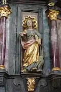 Evangelist Johannes mit Adler