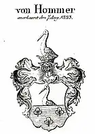 Wappen derer von Hommer