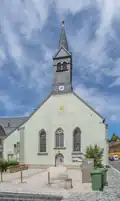 Die Hospitalkirche vom Unteren Tor aus