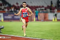 Hossein Keyhani – Rang elf mit iranischem Landesrekord in&nbsp;8:33,76&nbsp;min