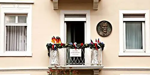 Hier starb Tschechow 1904 (Hotel Sommer, heute Park-Therme)