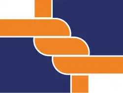 Die Hausflagge von Nedlloyd