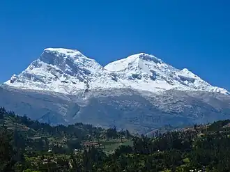 Nevado Huascarán (Blick aus Westen)