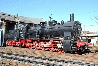 Lokomotive 57 3088, Nachbau der Deutschen Reichsbahn von 1922, Hersteller: Rheinmetall, Düsseldorf-Derendorf