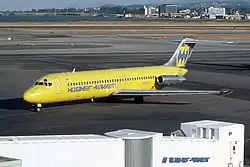 Eine DC-9-31 der Hughes Airwest