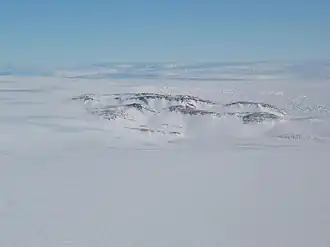 Hughes Bluff von Südosten (2003)