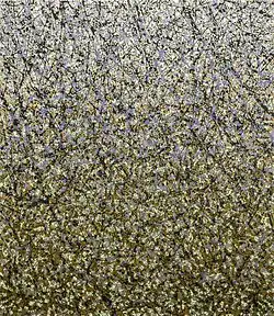 Strukturelle Malerei des Künstlers Hugo Boguslawski