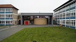 Haupteingang des Humboldt-Gymnasiums