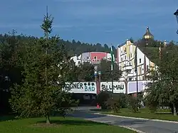 Detail der Thermenanlage