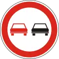 C-31 Überholverbot für Kraftfahrzeuge aller Art