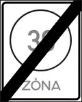 E-29 Ende einer Tempo 30-Zone