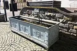 Brunnen in der Rathausstraße in Hunzel