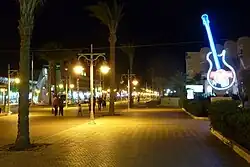 Hurghada: Fußgängerzone bei Nacht