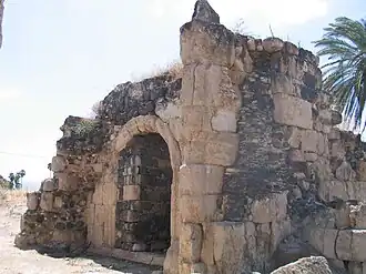 Ruine von Khirbat al-Minya