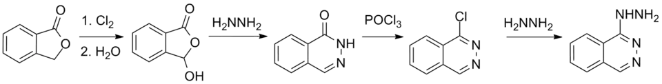 Synthese des Vasodilatators Hydralazine