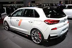 Hyundai i30 N Option auf dem Pariser Autosalon 2018