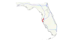 Streckenverlauf der Interstate 275
