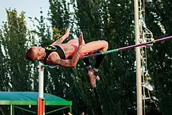 Inika McPherson Rang dreizehn mit 1,80&nbsp;m