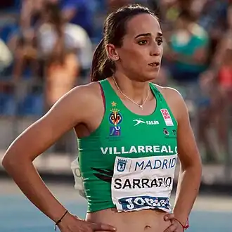 Patricia Sarrapio schied mit 13,90&nbsp;m in der Qualifikation&nbsp;aus