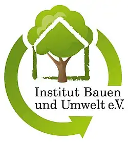 Vereinslogo Institut Bauen und Umwelt e.V.