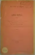Das «Rotbuch» der Regierung von Counani, 1903