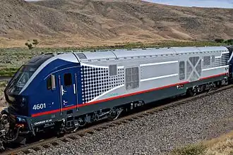 IDTX SC-44 4601 auf dem Weg ins Transportation Technology Center