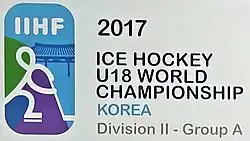 Logo der Weltmeisterschaft der Division IIA der U18-Junioren